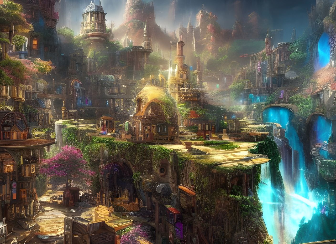 Hidden Village: Tomer Agmon Fantasy
