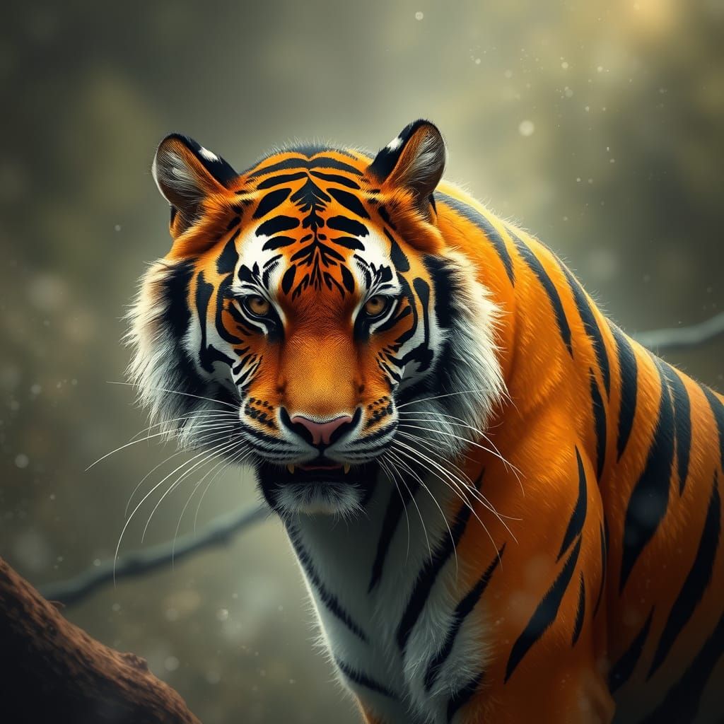 Rare Interaction with a Tiger's Soul