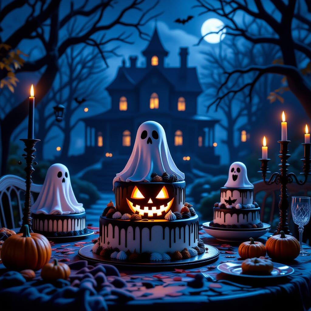 Spooky Birthday Party with Eerie Decorations