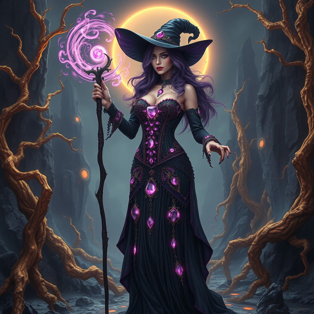 Space Witch Conjures Magic on Alien World