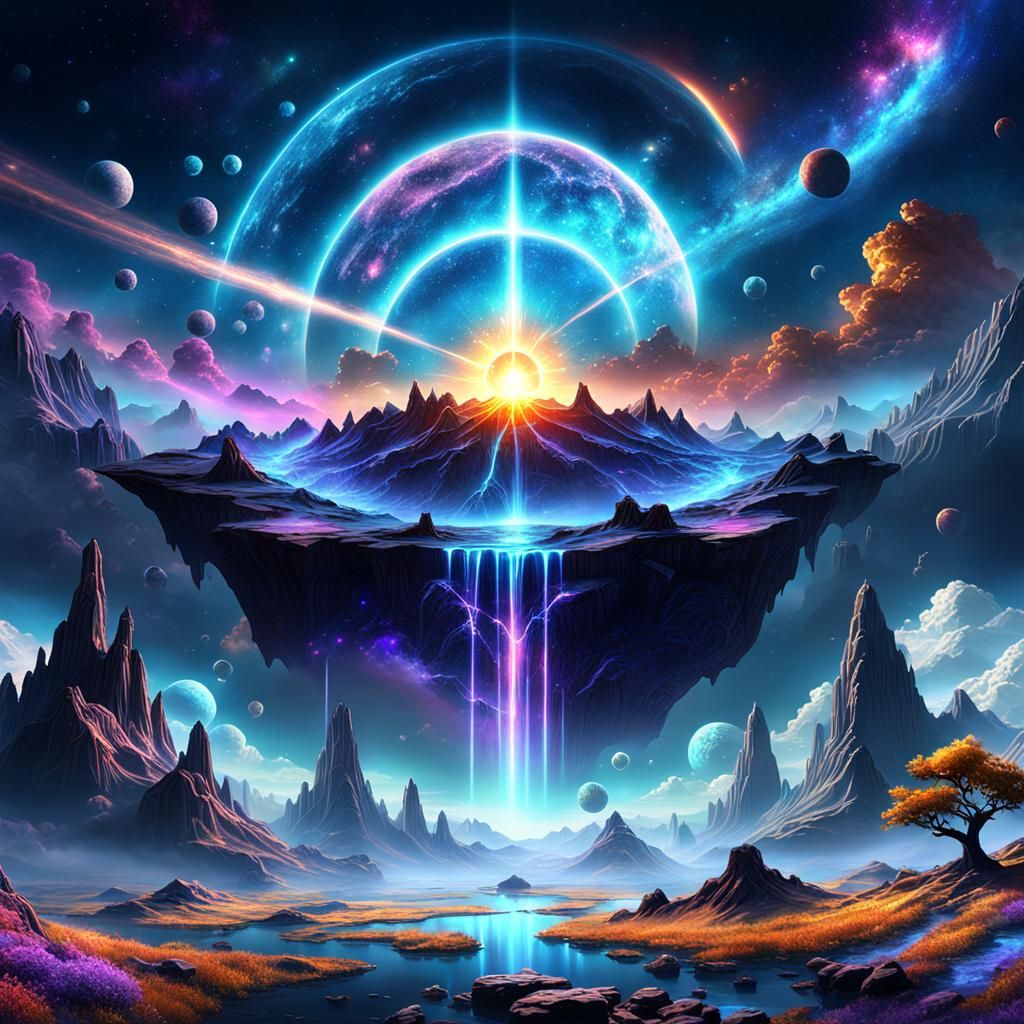 Cosmic Healing Through Artistic Energy and Vibration