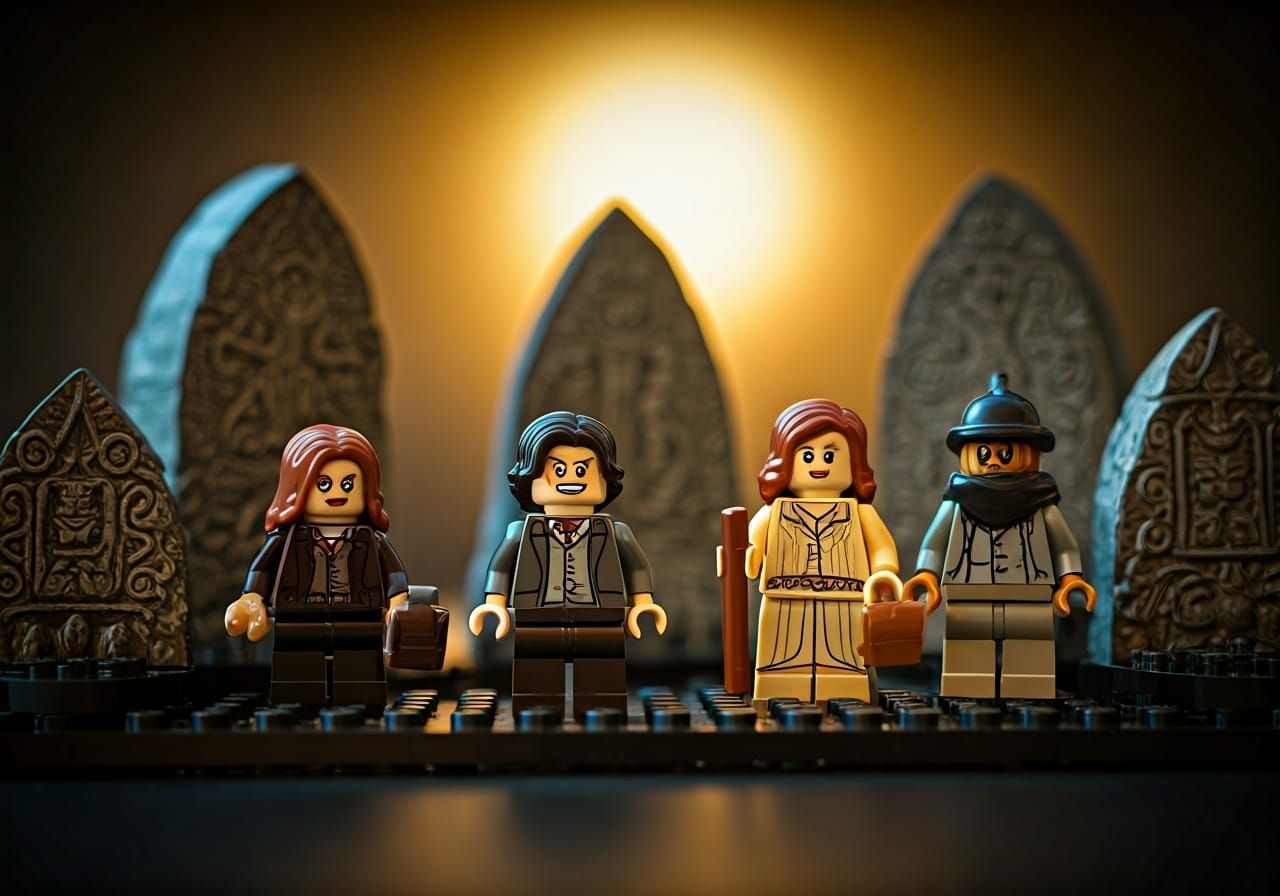 Lego Call of Cthulhu: Mystical 1920s Scene