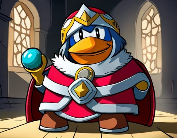 King Dedede Portrait from Kirby Right Back at Ya!