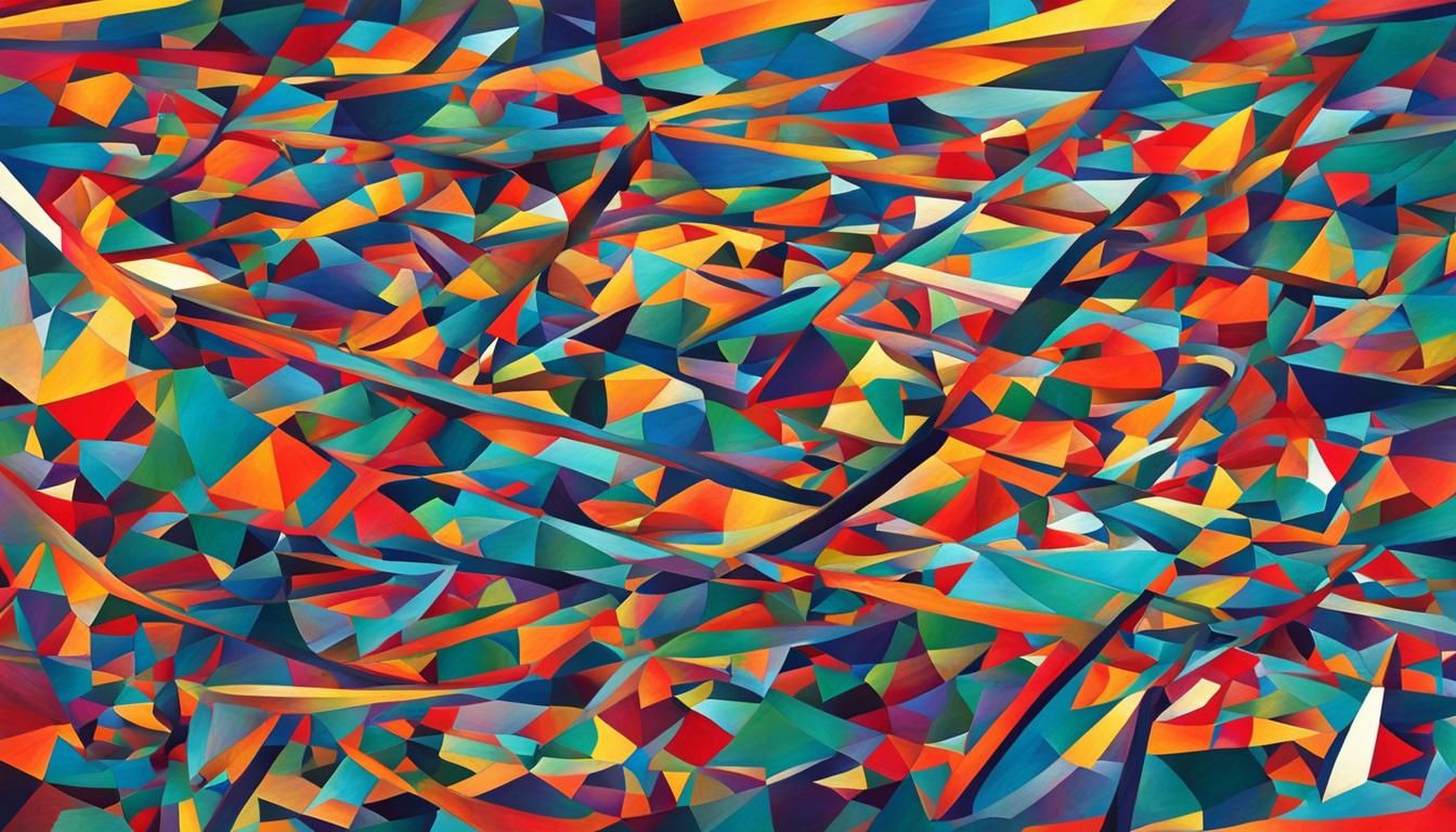 Abstract Expression of Motion and Color