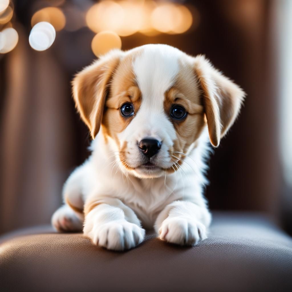Cute Puppy Generated by AI