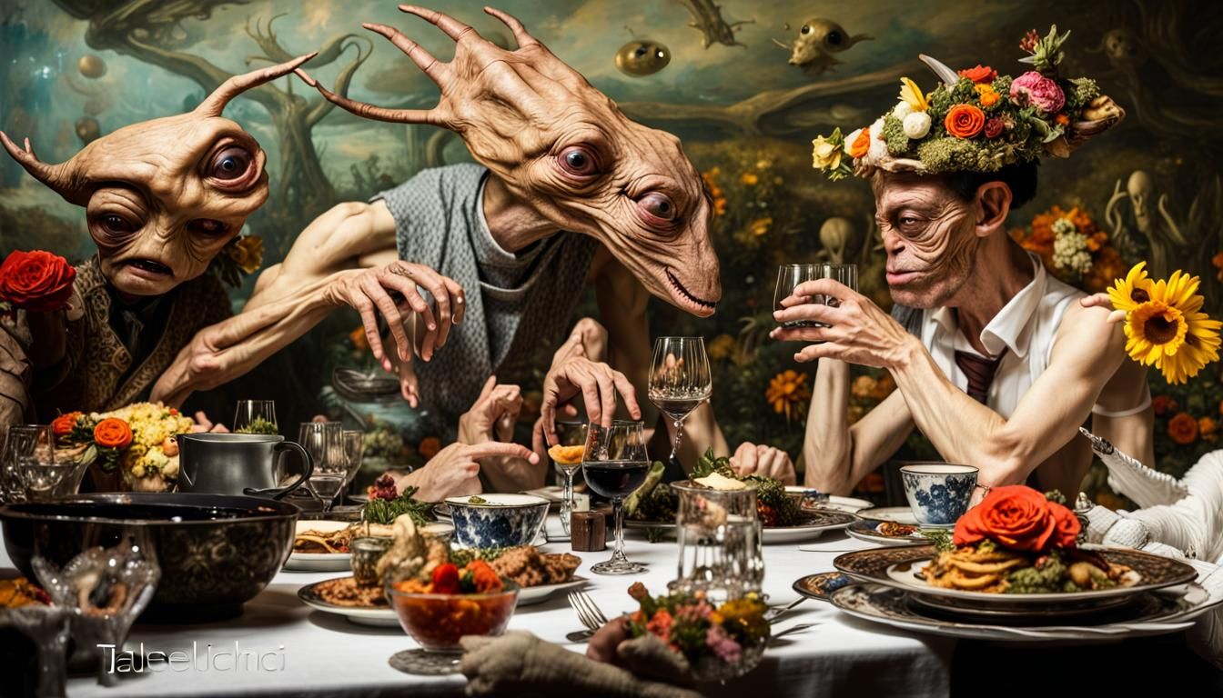 It's a Night at Bistro BIzzarro where they aren't Open to th...