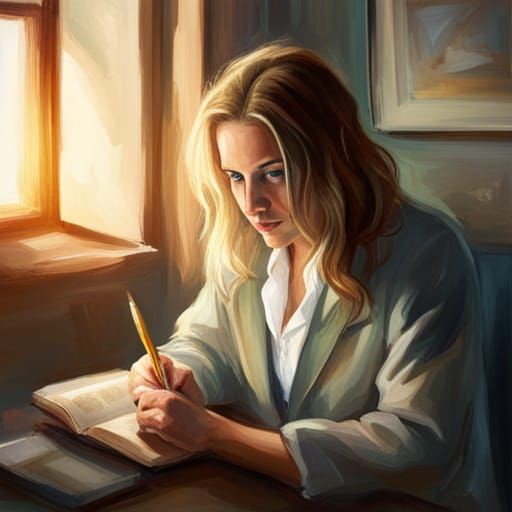 AI Image: Artistic Dabbler's Curious World