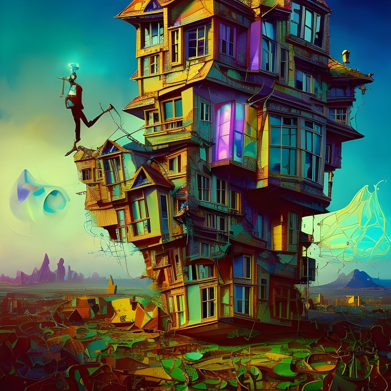 Surreal House Inspired by Masters of Surrealism