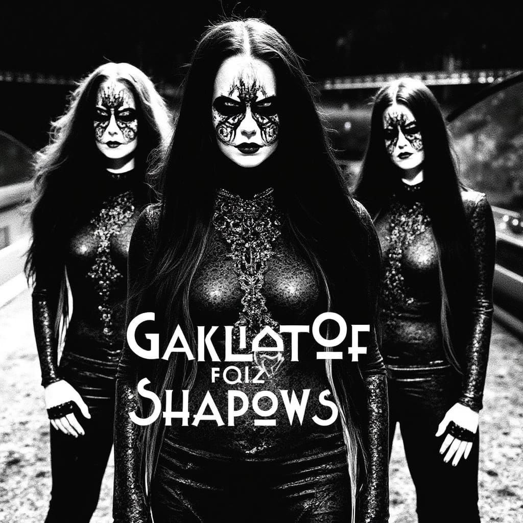 Elegant Woman in Art Nouveau Ballroom