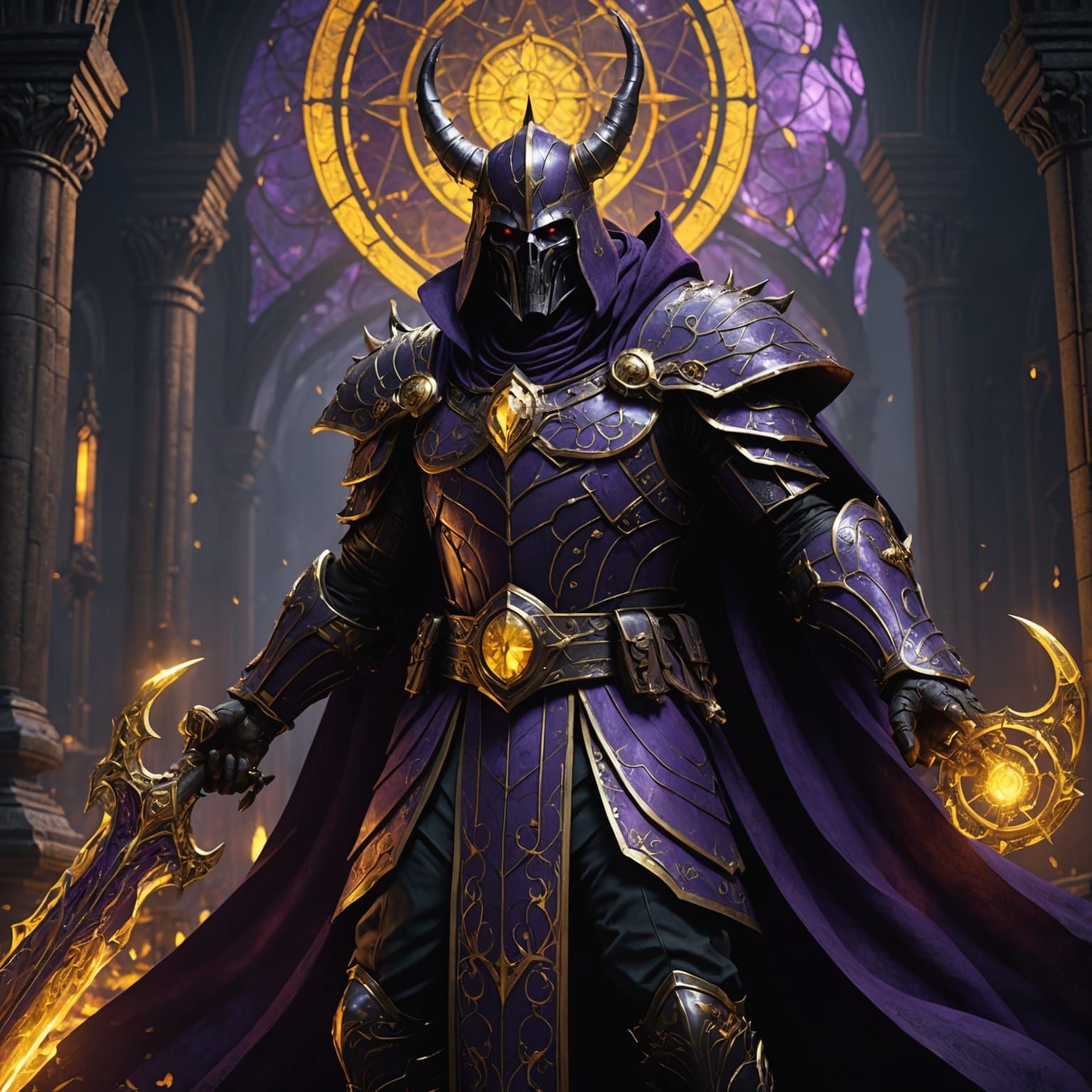 Dark Lord of the Netherrealms: Fantasy Concept Art
