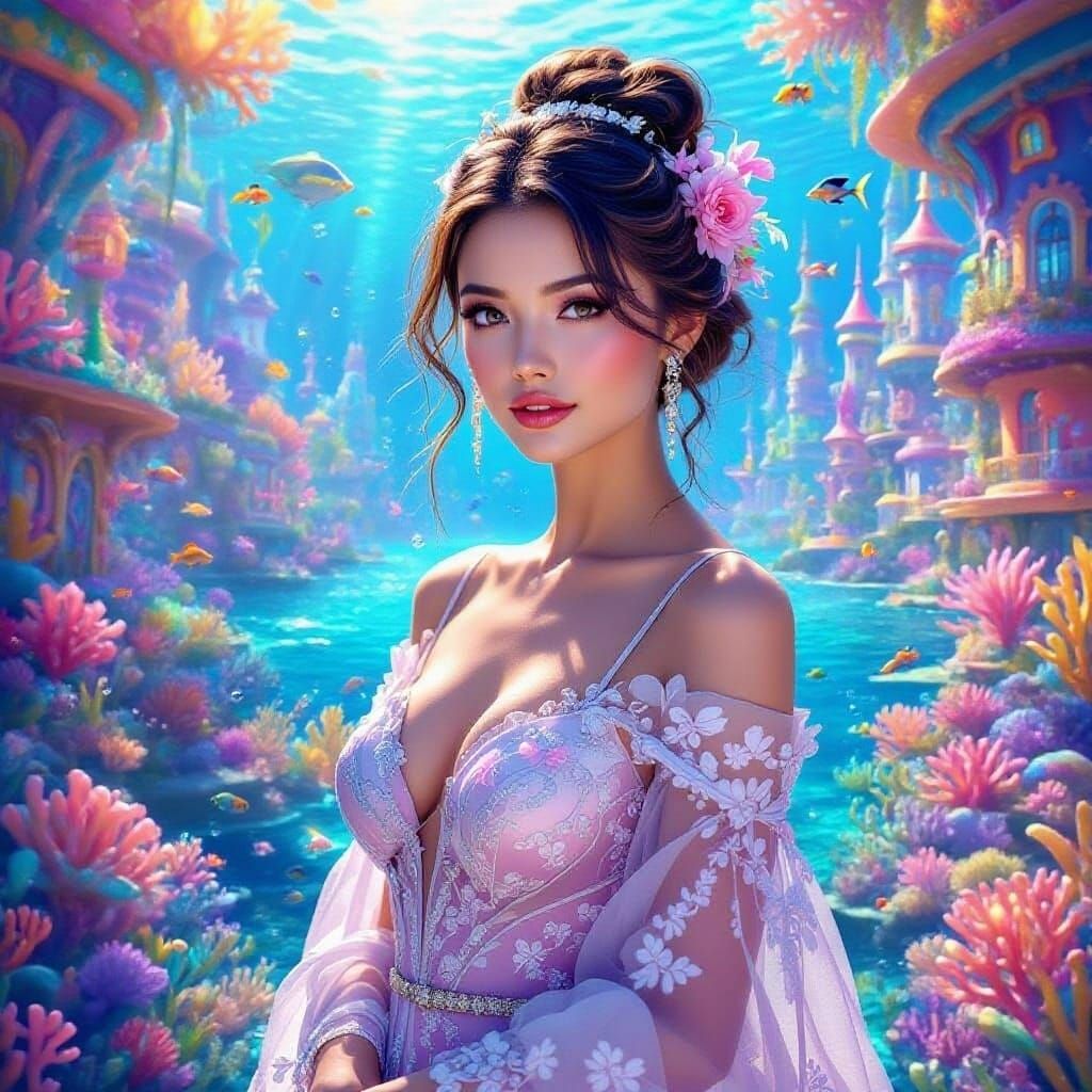 Stunning Ocean City Neverland with a Gorgeous Girl