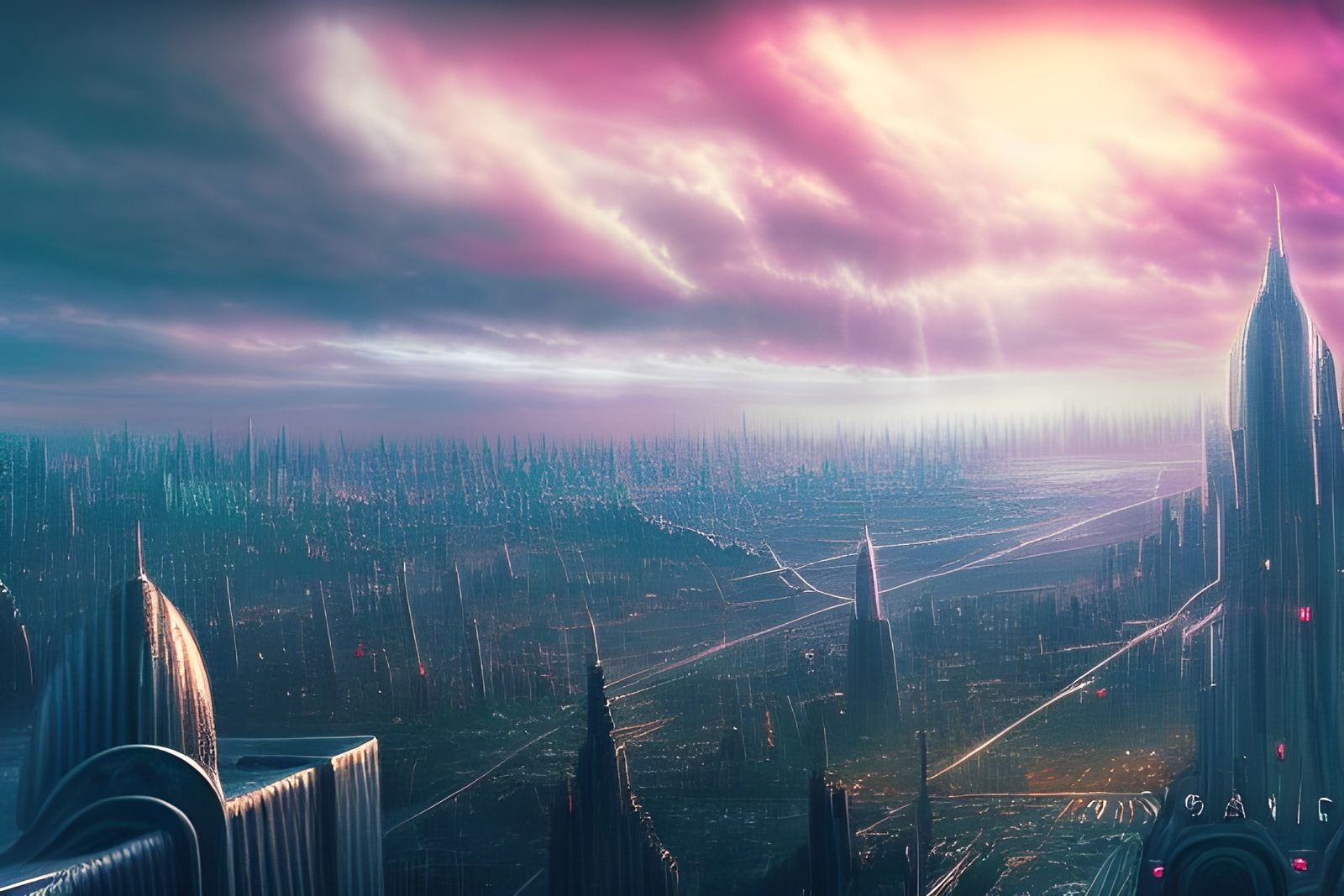 The city