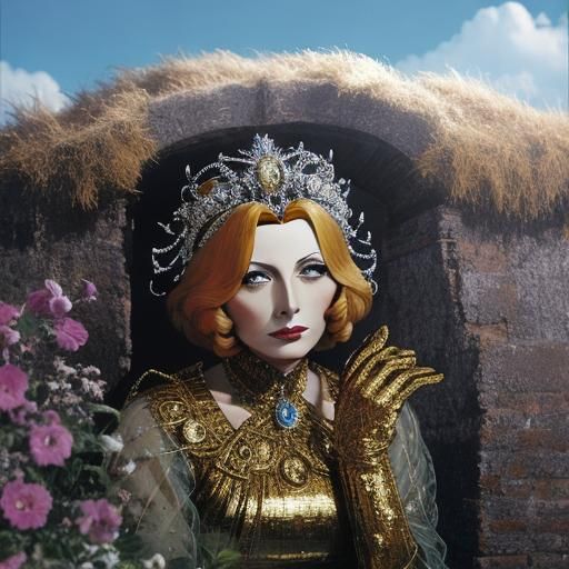 Classic Portrait of Greta Garbo