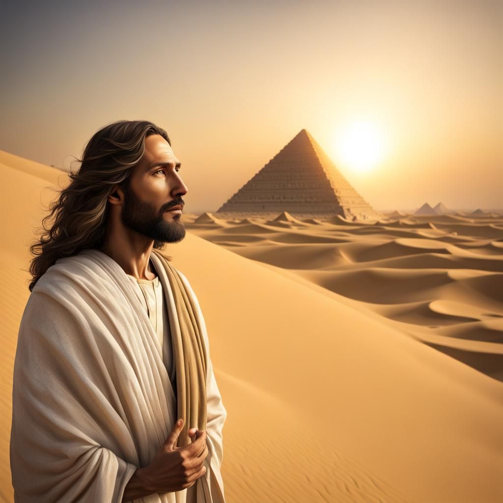 Jesus Christ in Egypt: A High-Resolution Photo