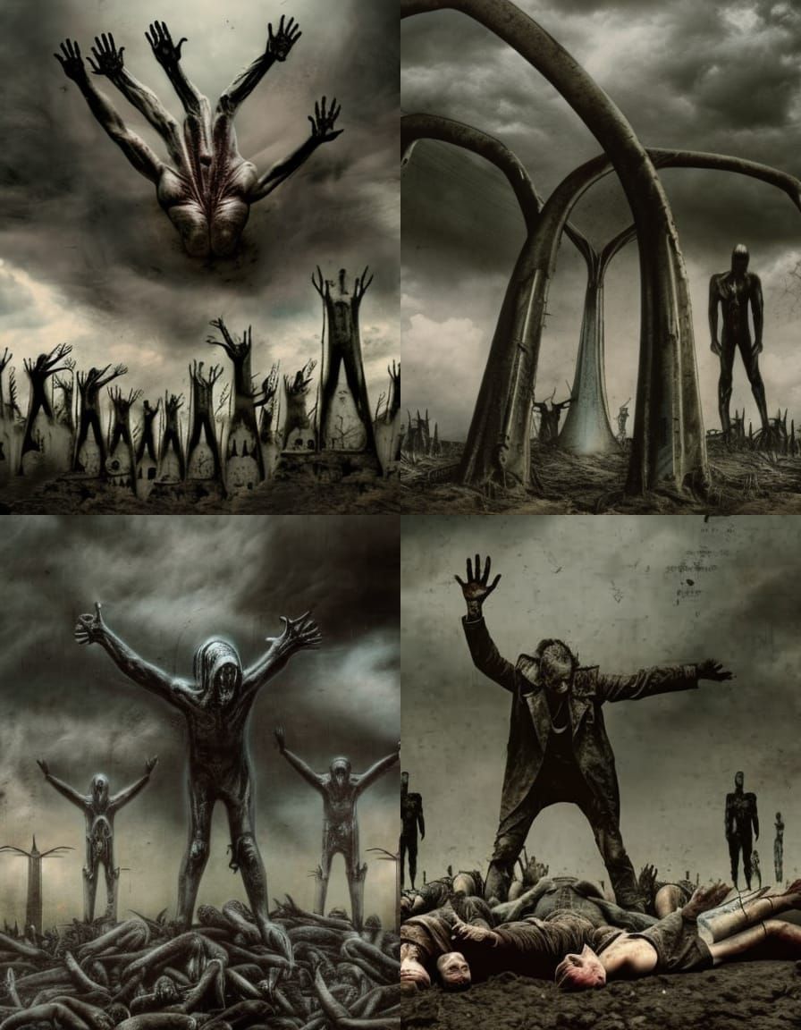 Bio-Mechanical Horror: Dead Hands Emerging