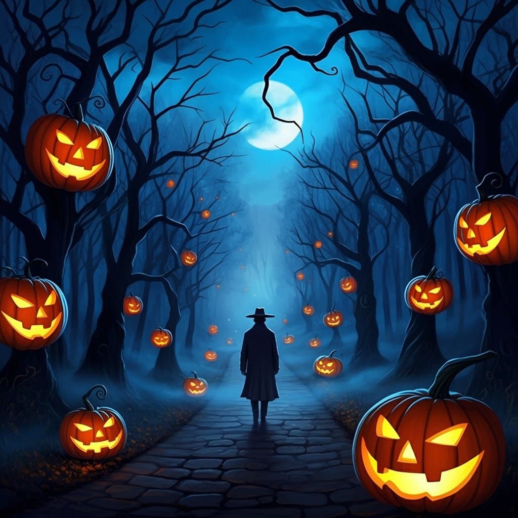 Mystical Halloween World Walk in Eerie Style