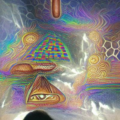 Abstract DMT Visionary Art