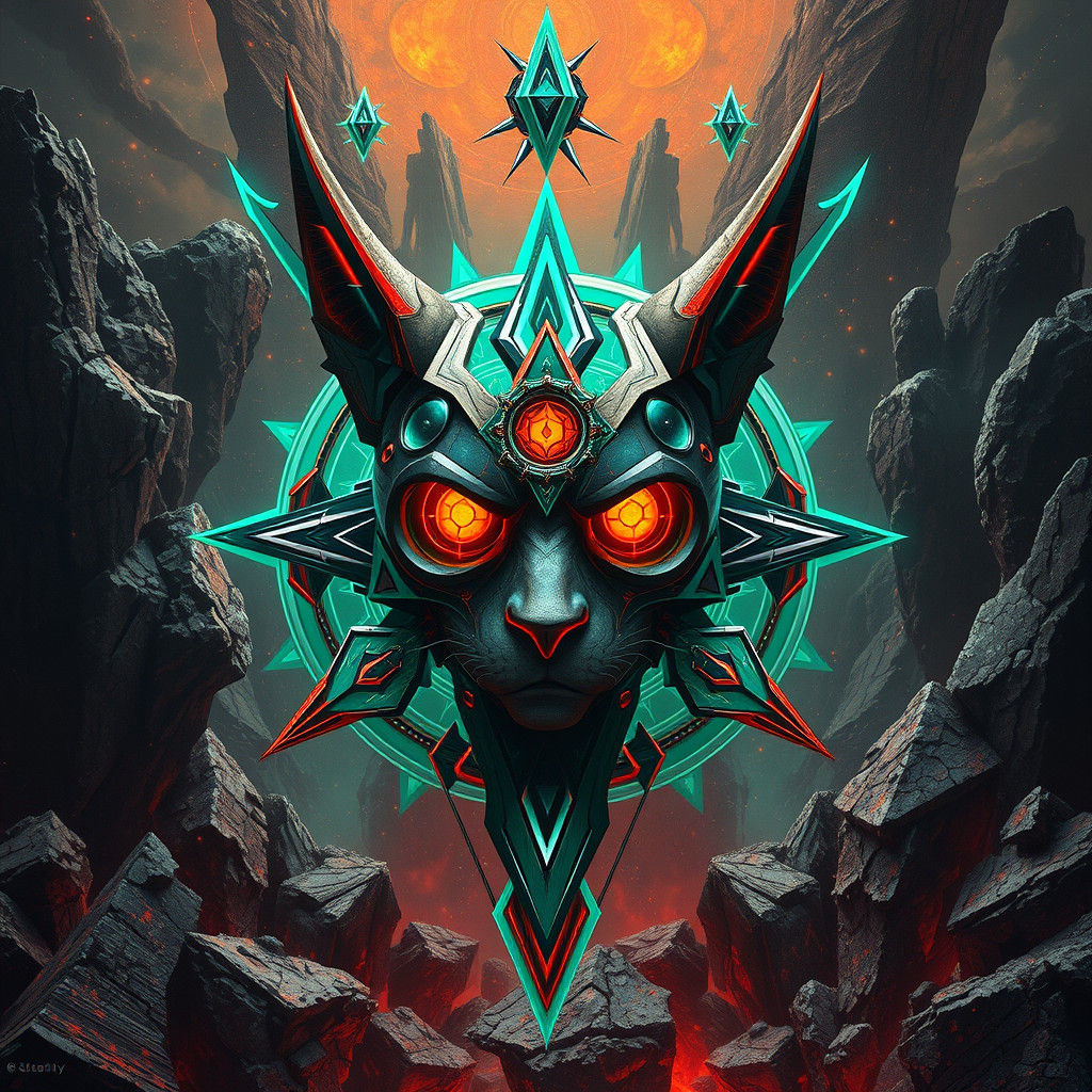 Paradox Catalyst Maximalist AI Art