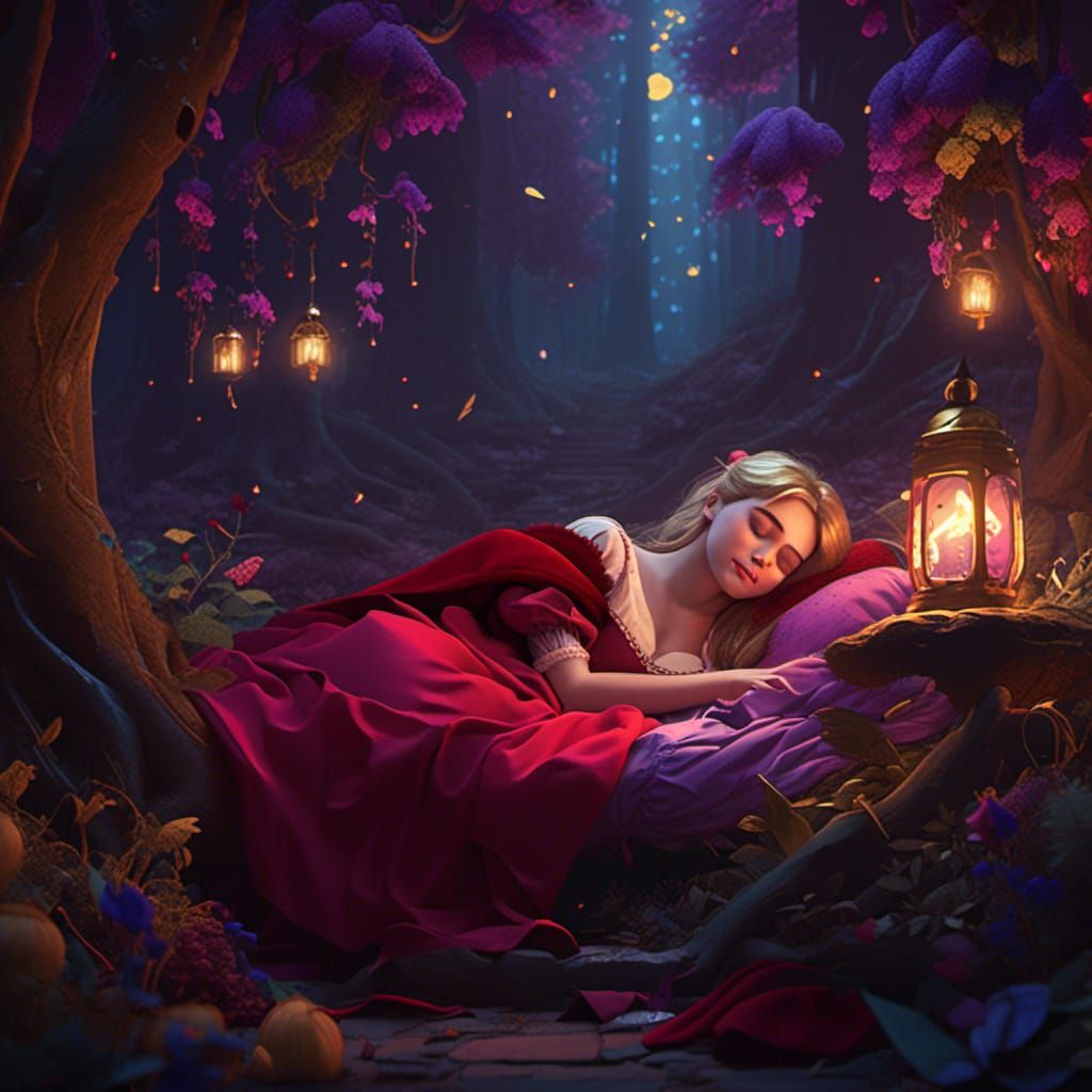 Sleeping Beauty and Little Red Riding Hood