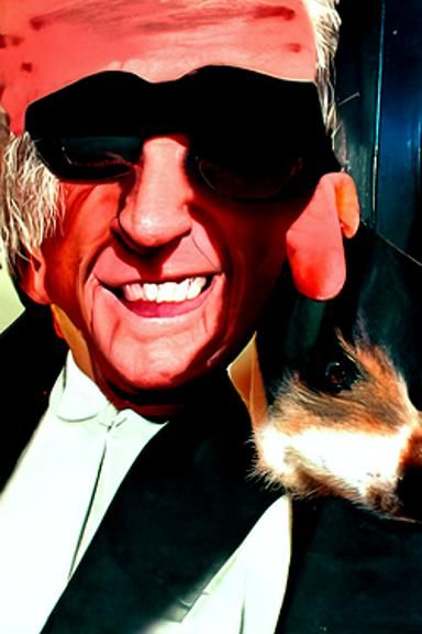 Portrait of Leslie Nielsen