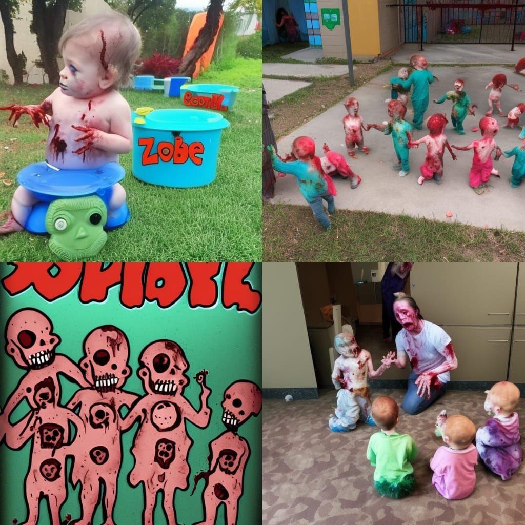Zombie Baby Daycare: An Undead Nursery