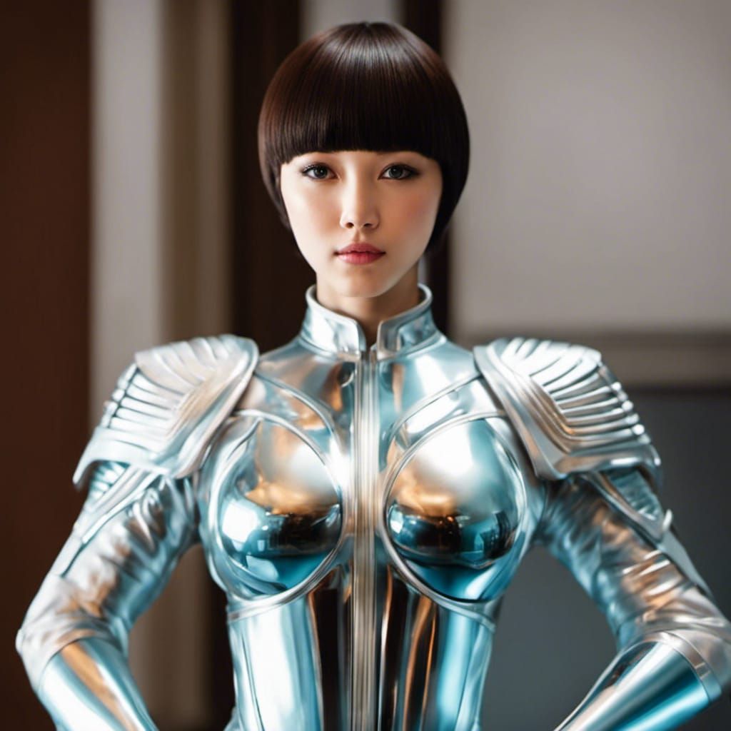 cyborg asian lady 5