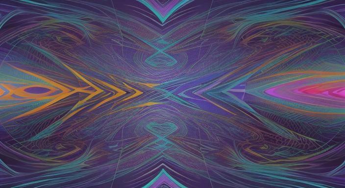 Musician Composing Abstract Music in Hyperbolic Space