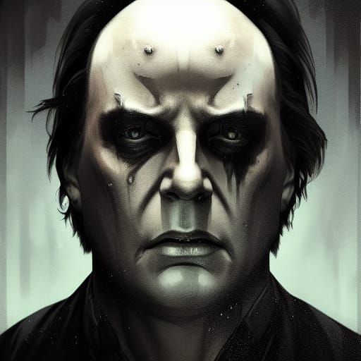 Detailed Portrait of Michael Myers in Unreal Engine 5