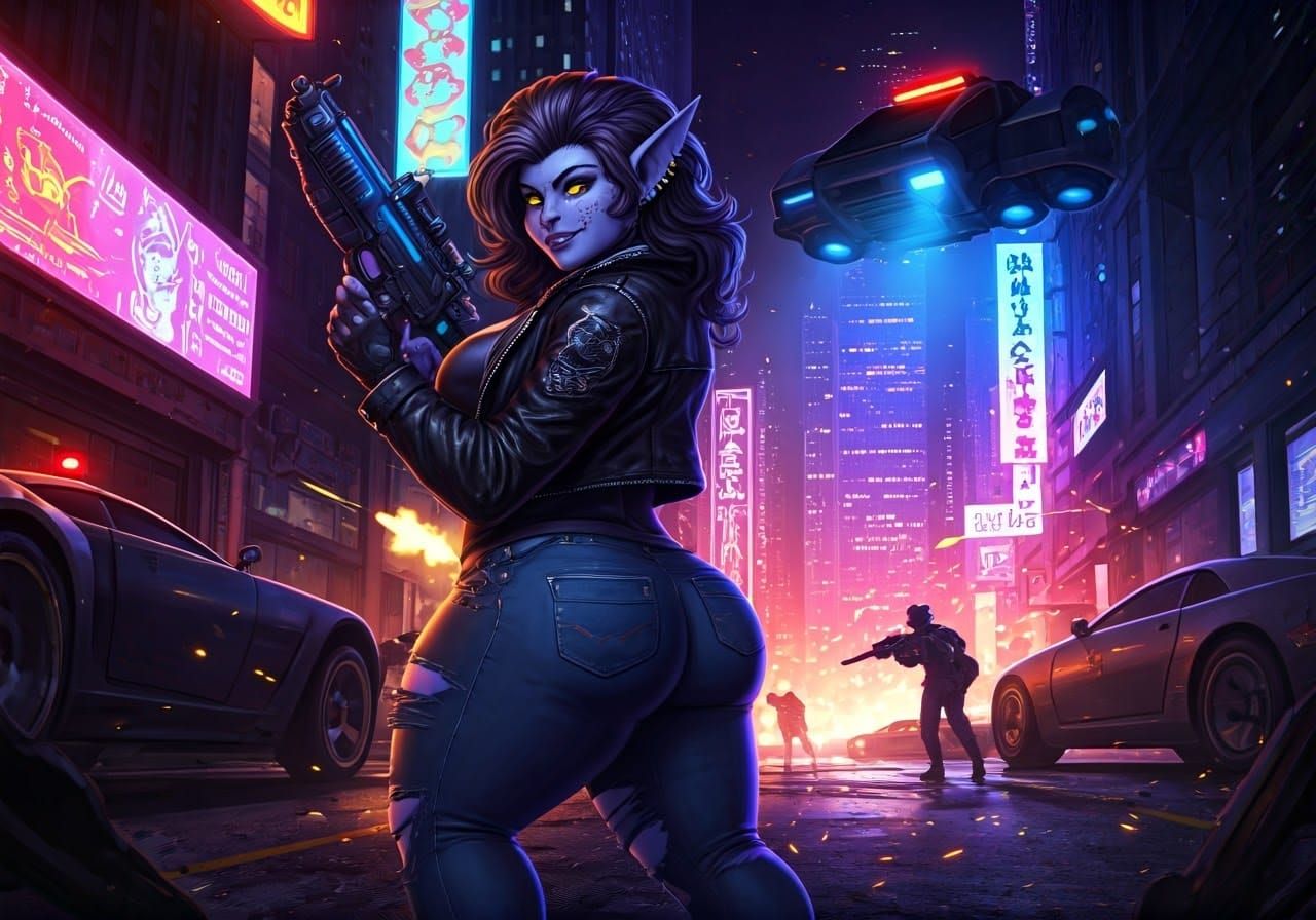 Shadowrun Female Troll