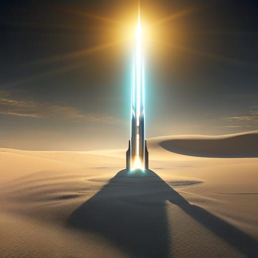 Deserted Spaceship: Breathtaking Sci-Fi Digital Art