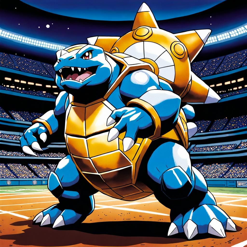 Starmie VS Blastoise