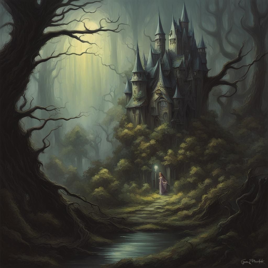 Sinister Fairy World by Greg Rutkowski