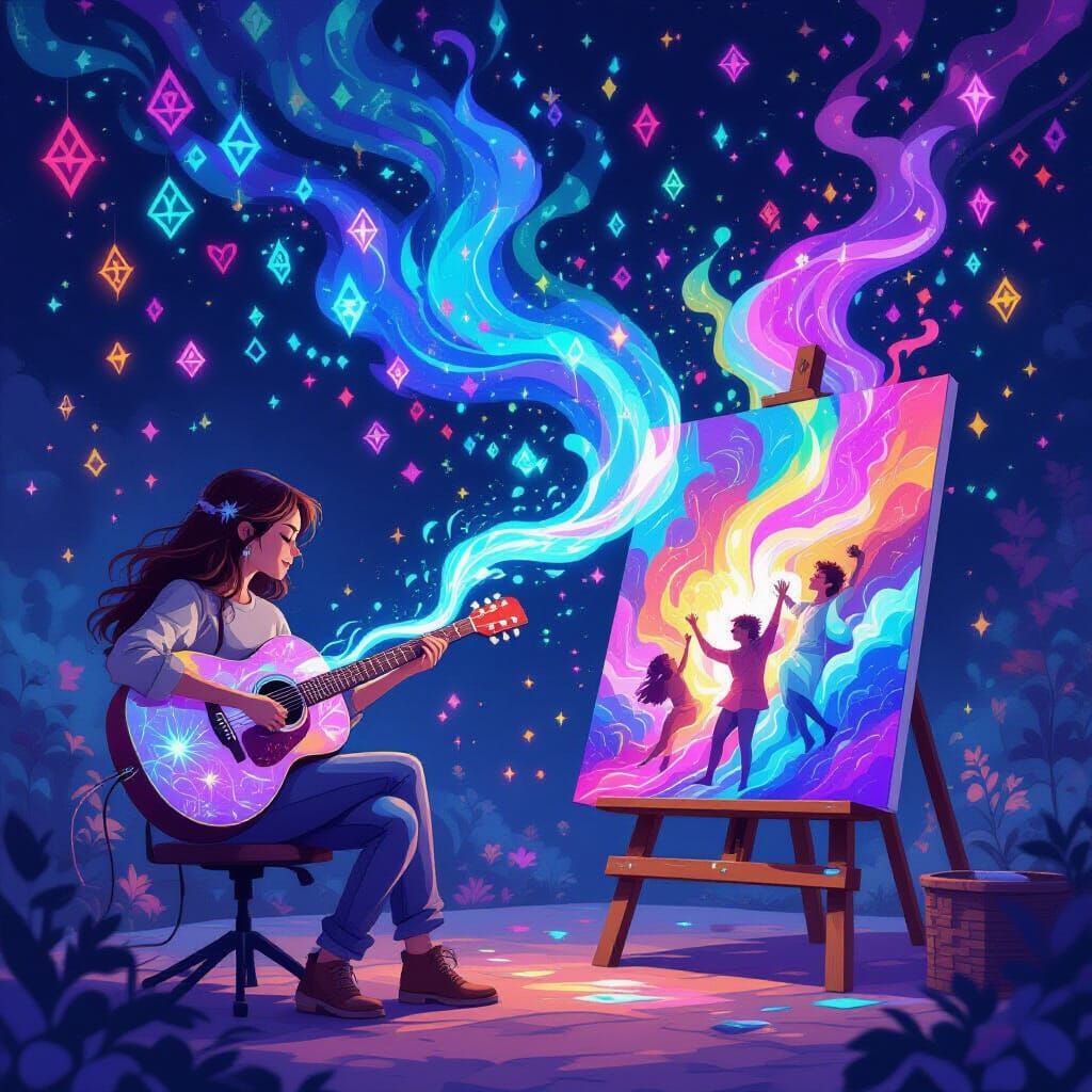 Celebrate creators who use magic — musicians whose songs shi...