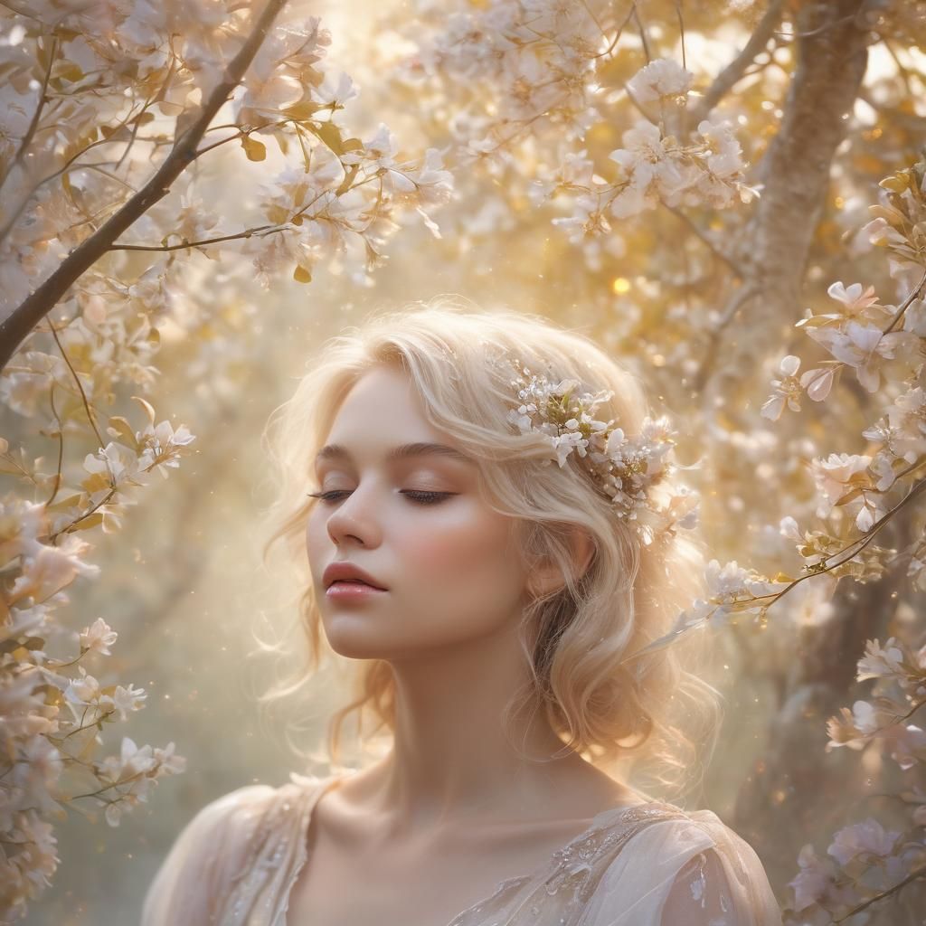 Enchanted Dryad Dreams of Parisian Magic