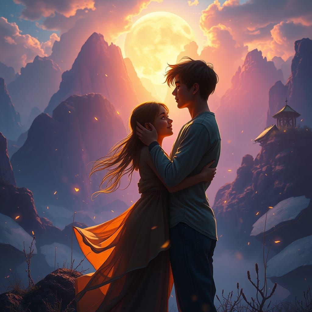 Fantastical Friends in Dreamlike Whimsy