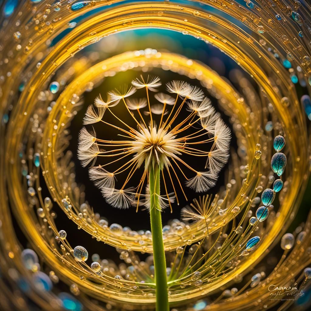 Dandelion's waves