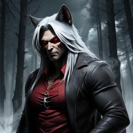 Magnetic Big Bad Wolf Digital Art