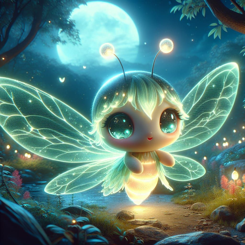 Adorable firefly