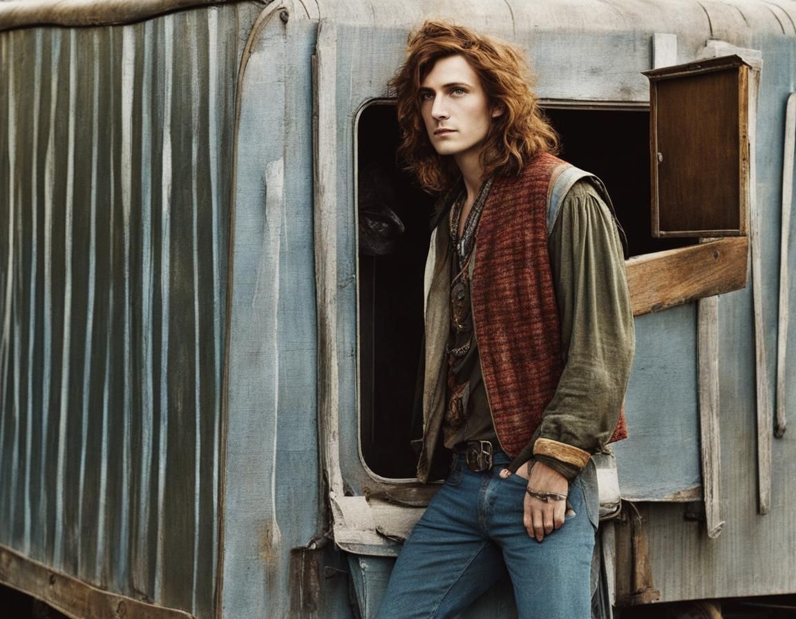 Idaho Hobbit Grunge Photo in Leibovitz Style