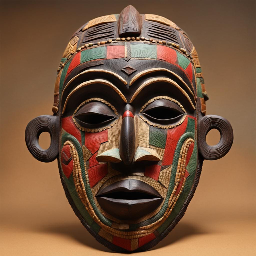 African mask