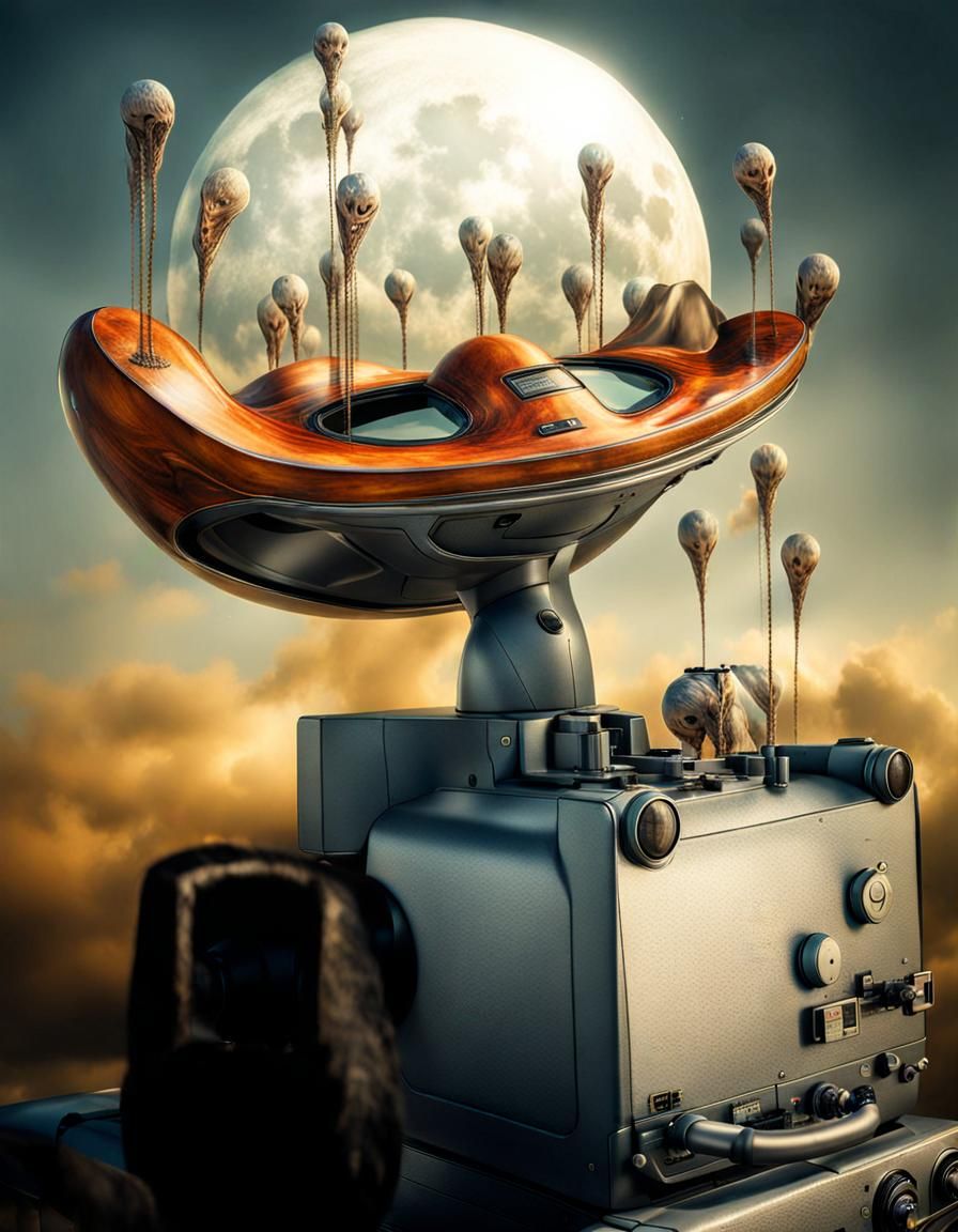 Photorealistic Aliens in Exotic Fashion, Hyperrealistic Deta...