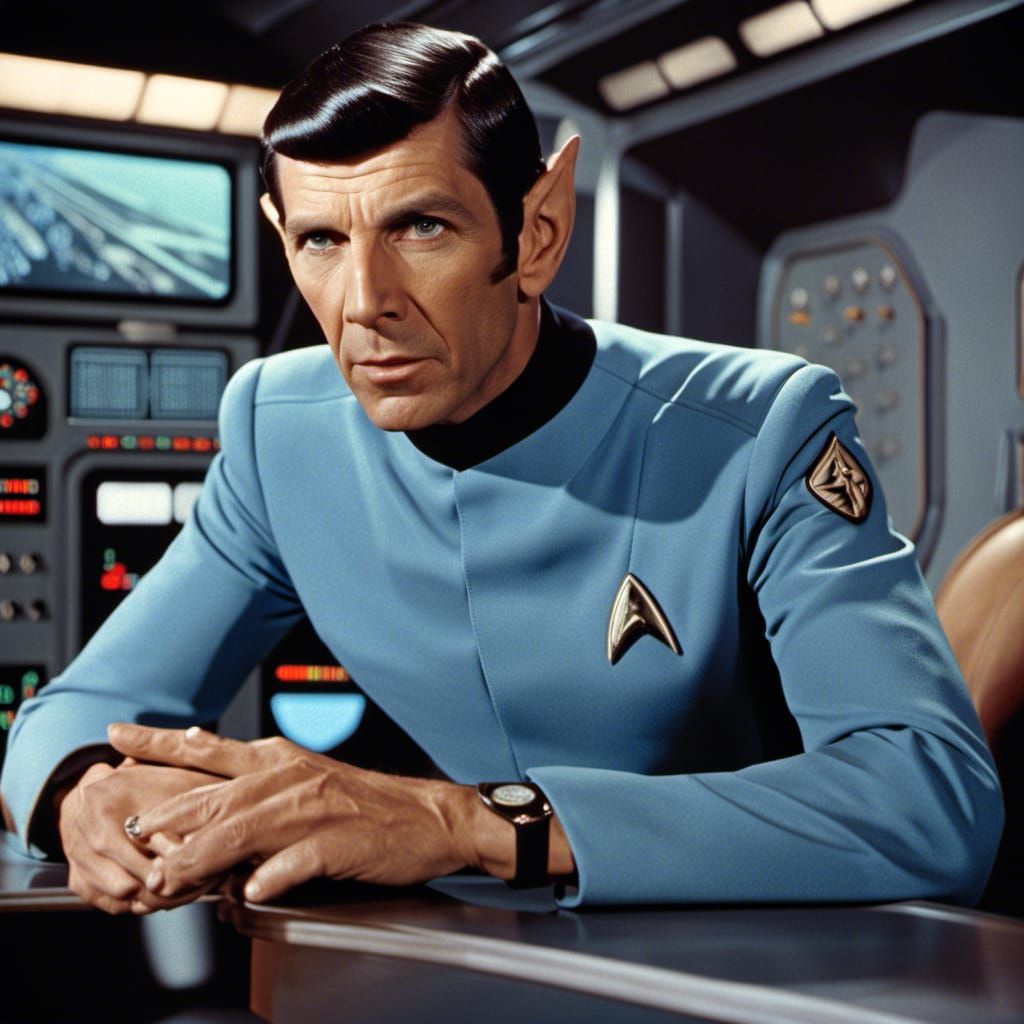 Spock Portrait from Star Trek: The Original Series