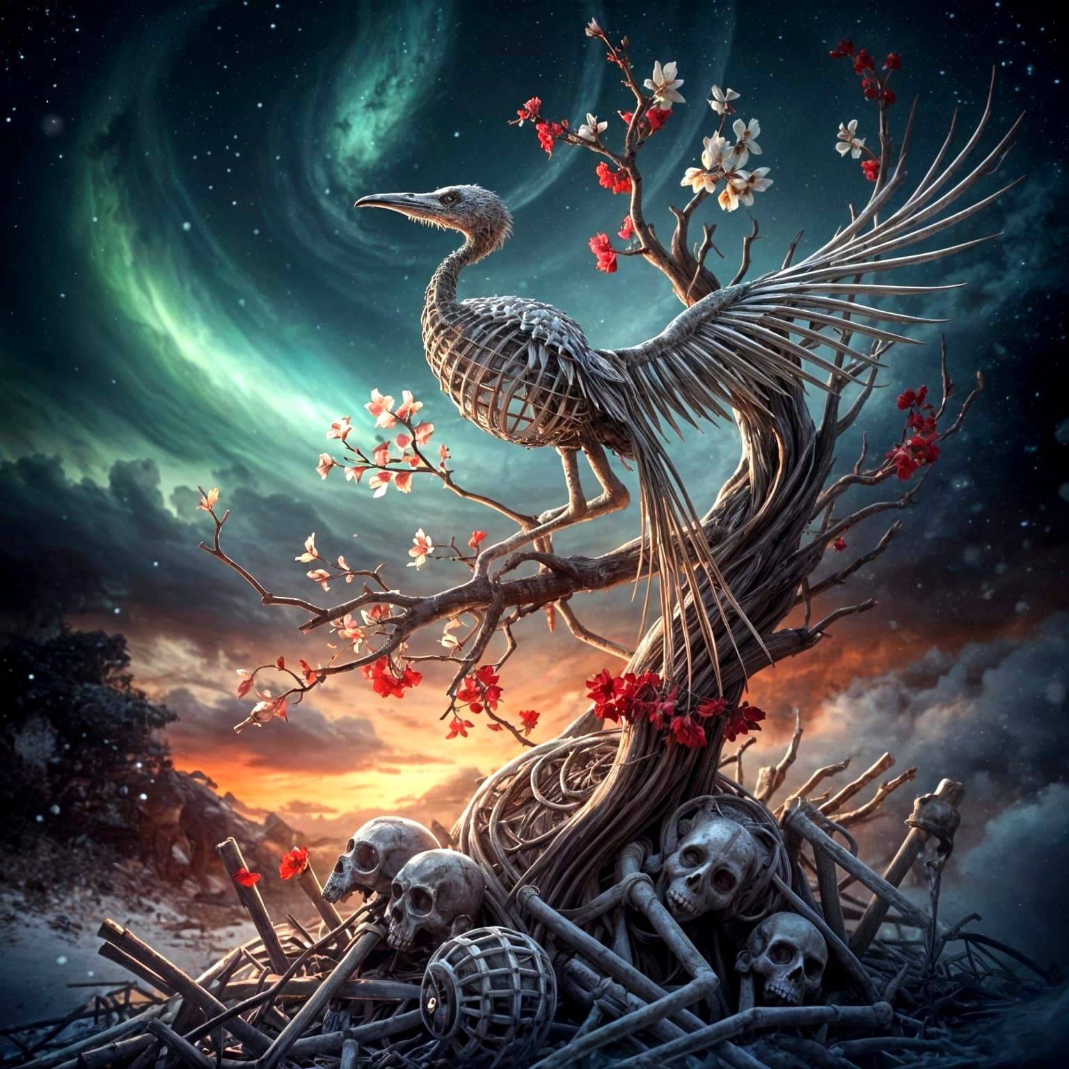 Beauty in Decay: An AI Interpretation