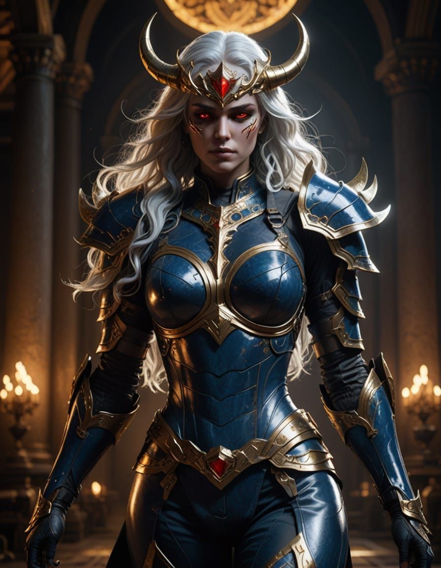 Epic Demon Warrior Astaroth Dominates in Battle