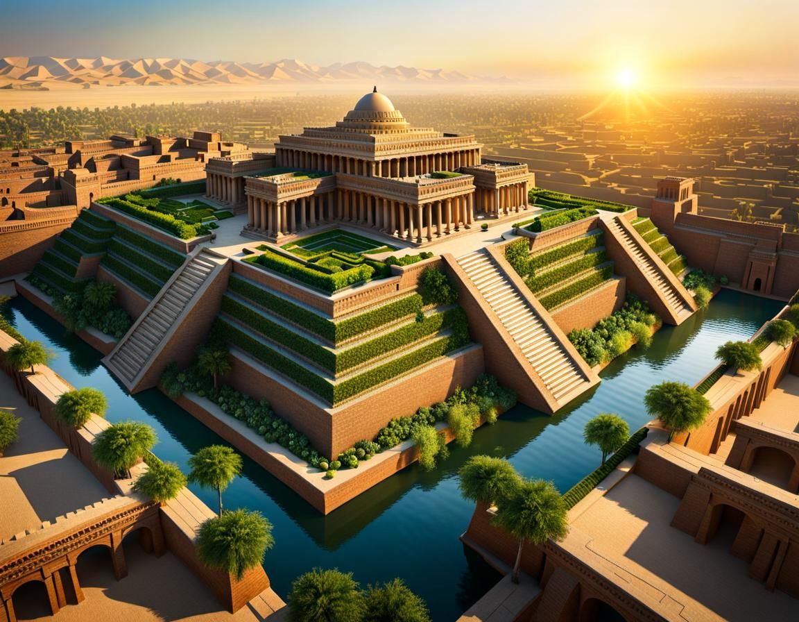 Hanging Gardens of Babylon (Version 1)