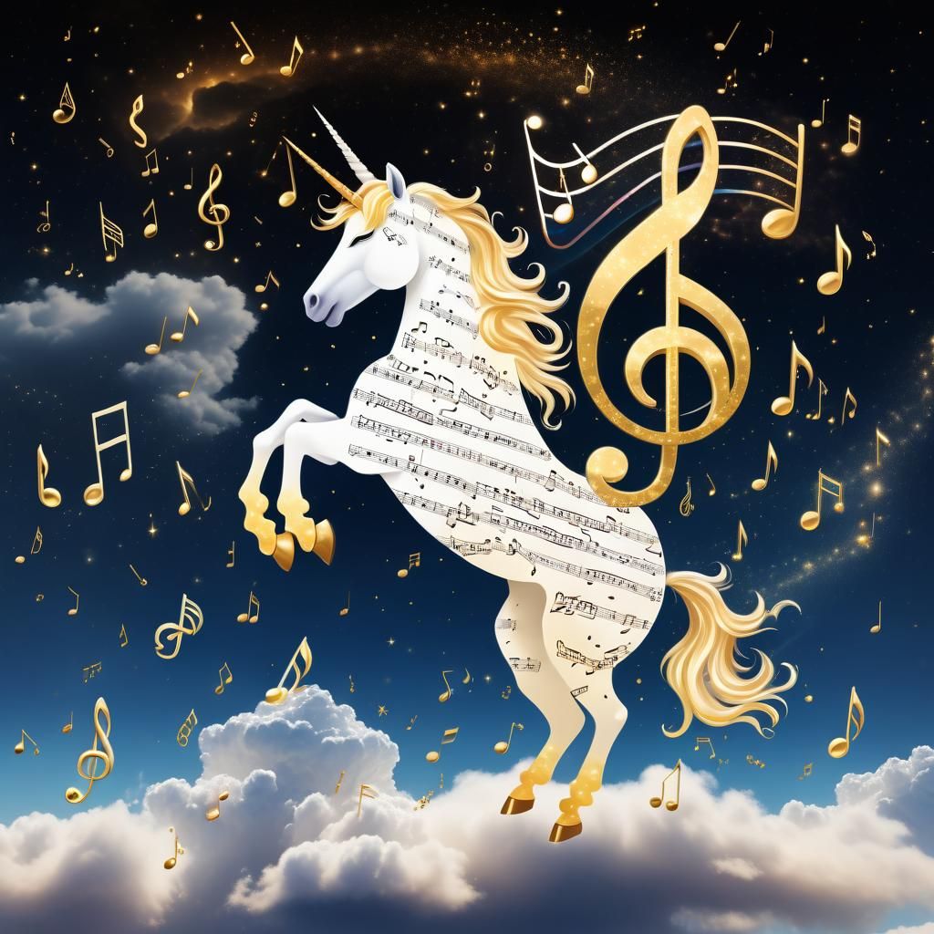 Unicorn Dances on a Coded Cloud in Universe