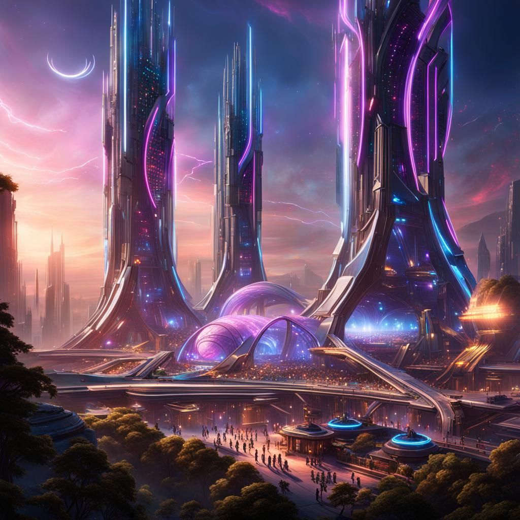 Futuristic Battlefield: Organic Meets Synthetic in Digital A...