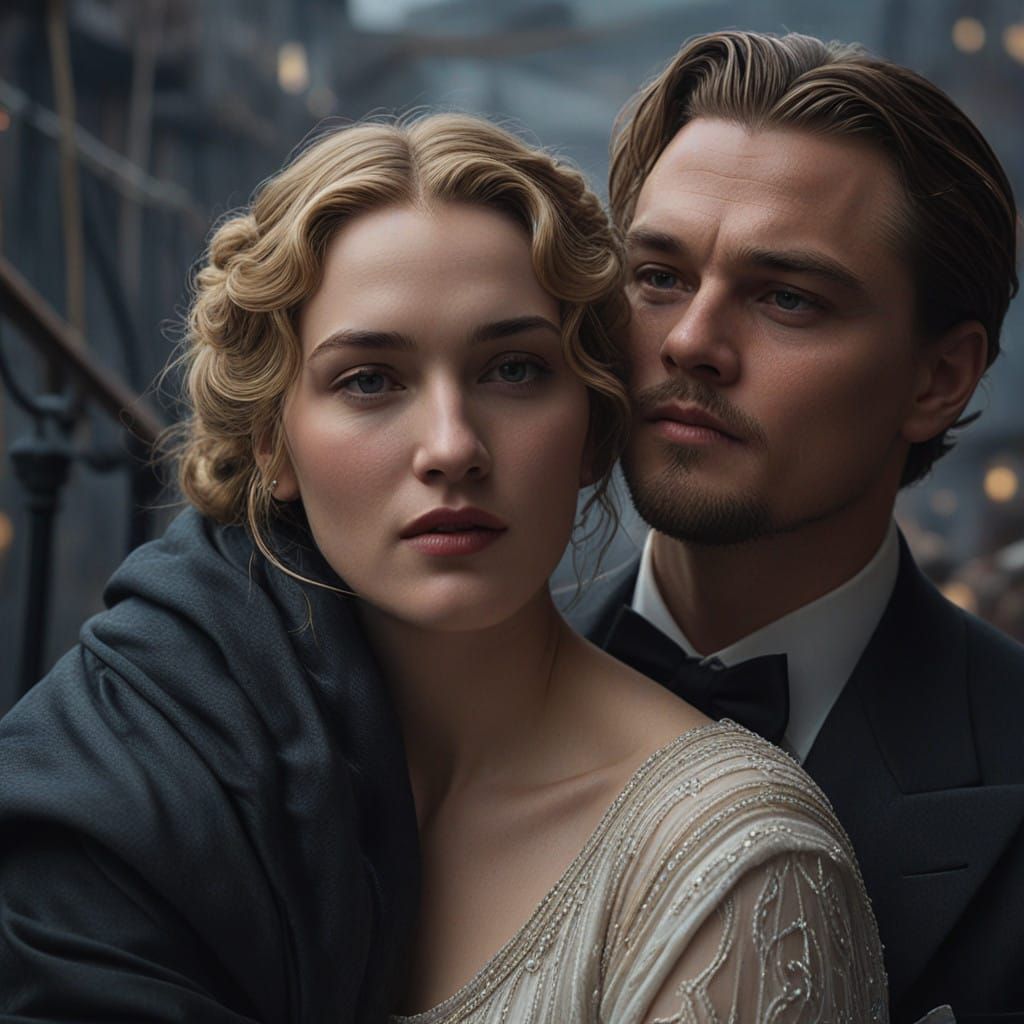 Titanic's Star-Crossed Lovers in Epic Romance