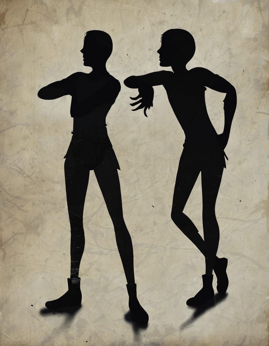 Mysterious Shadow in a Darkened Realm