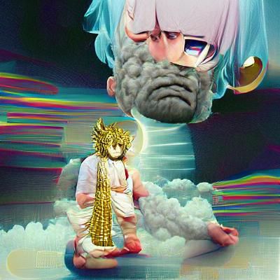 The Burden of Godhood: An AI Interpretation